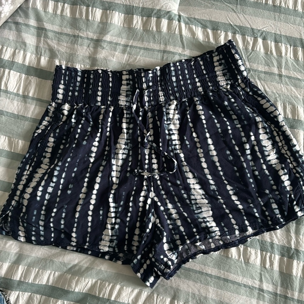 Abercrombie and Fitch, large tie-dye shorts